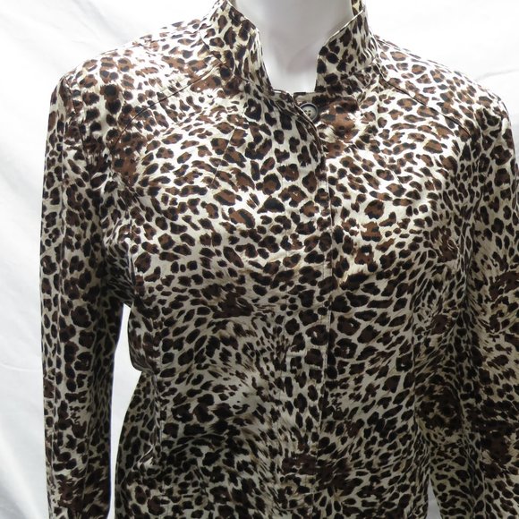 Lafayette 148 New York Jackets & Blazers - Lightweight animal print jacket